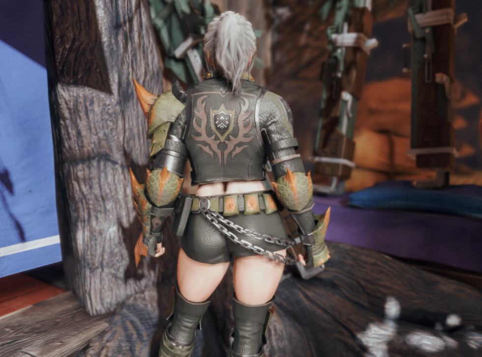《怪物獵人崛起：曙光》EBB性感棘龍套裝MOD