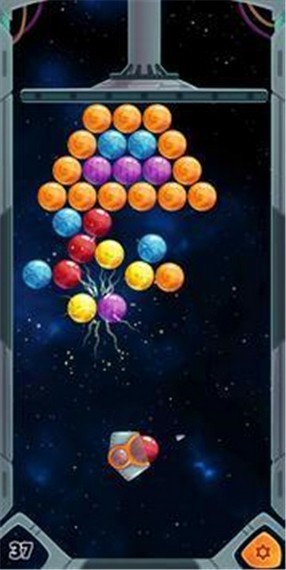 彩色星球射擊