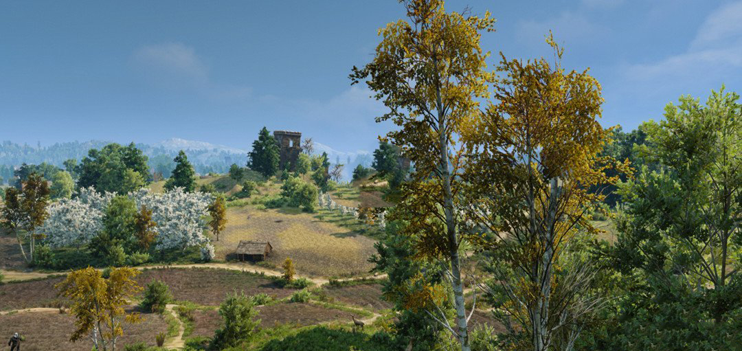 《巫師3：狂獵》秋季樺樹MOD