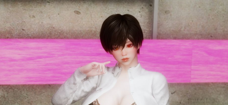 《上古卷軸5：天際重制版》性感女隨從薔薇和美穗MOD
