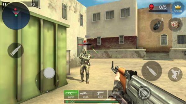 士兵突襲射擊