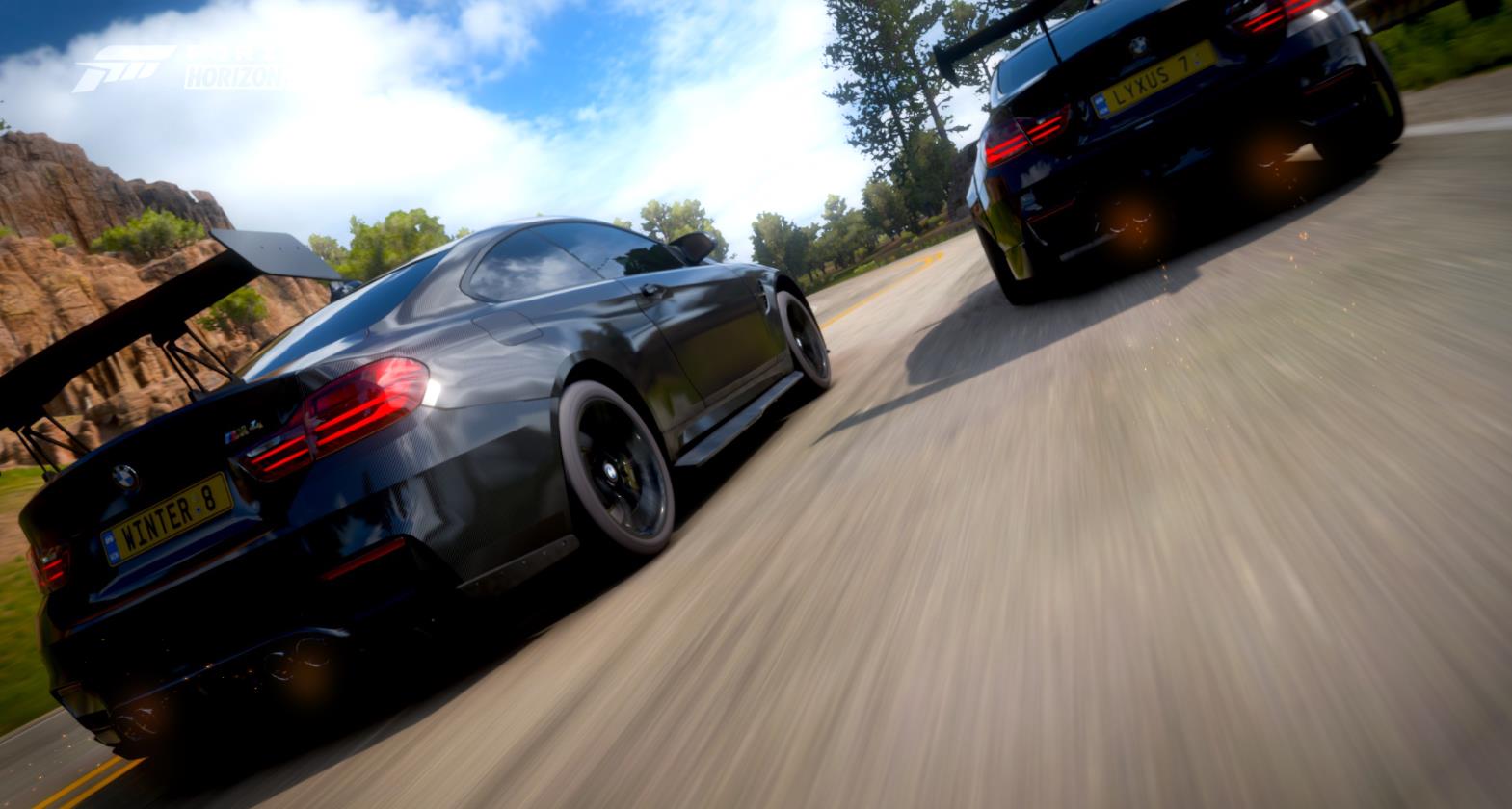 《Wallpaper Engine》極限競速地平線5BMW M4跑車動態壁紙