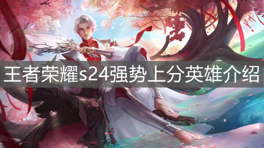 《王者榮耀》s24強(qiáng)勢(shì)上分英雄介紹