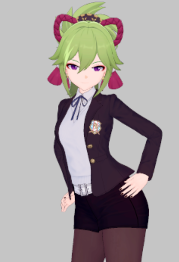 《戀活Sunshine》久岐忍西裝黑絲MOD