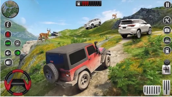 登山越野車模擬