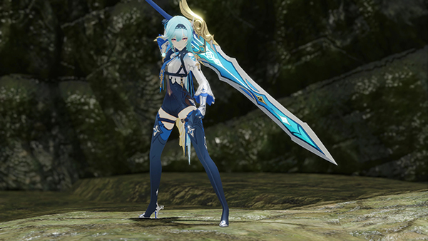 《怪物獵人：崛起》原神優菈外觀和武器外觀MOD