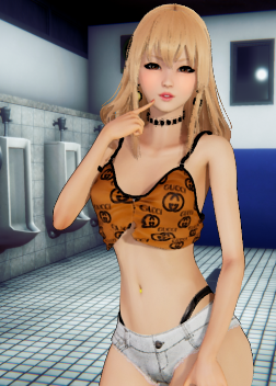 《AI少女》金發不良豹紋小姐姐MOD