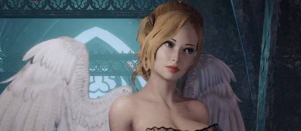 《懲戒魅魔》金發絕美大天使小姐姐捏臉MOD