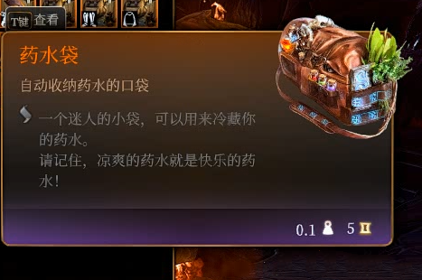 《博德之門3》分類背包MOD