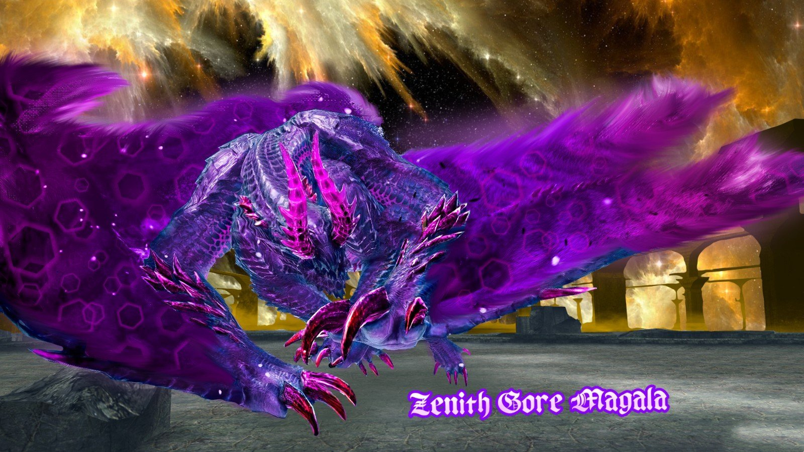 《怪物獵人：崛起》Zenith黑蝕龍MOD