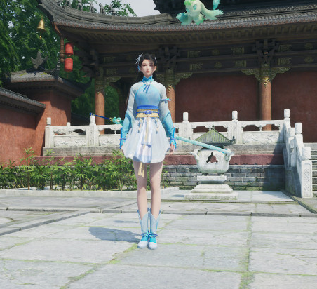 《仙劍奇?zhèn)b傳7》月清疏仙三龍葵配色服裝MOD[正式版]