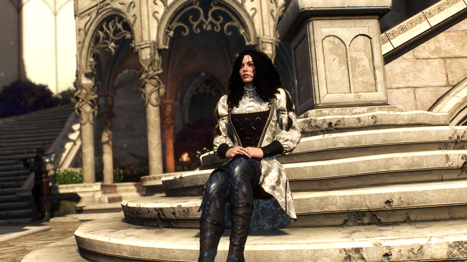 《巫師3：狂獵》葉奈法可愛(ài)甜心優(yōu)雅禮服MOD