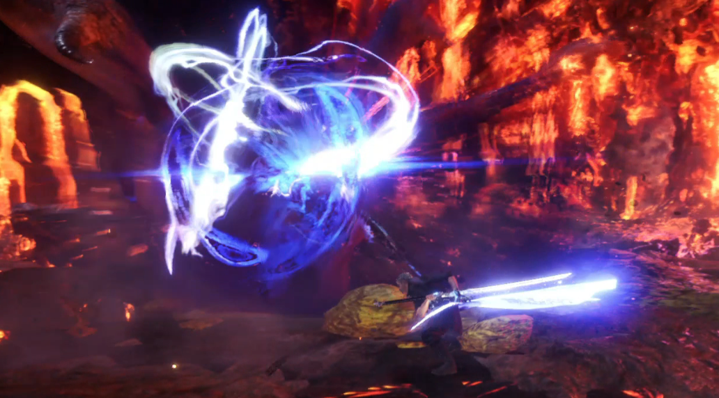 《怪物獵人世界：冰原》鬼泣風格空戰太刀技能MOD