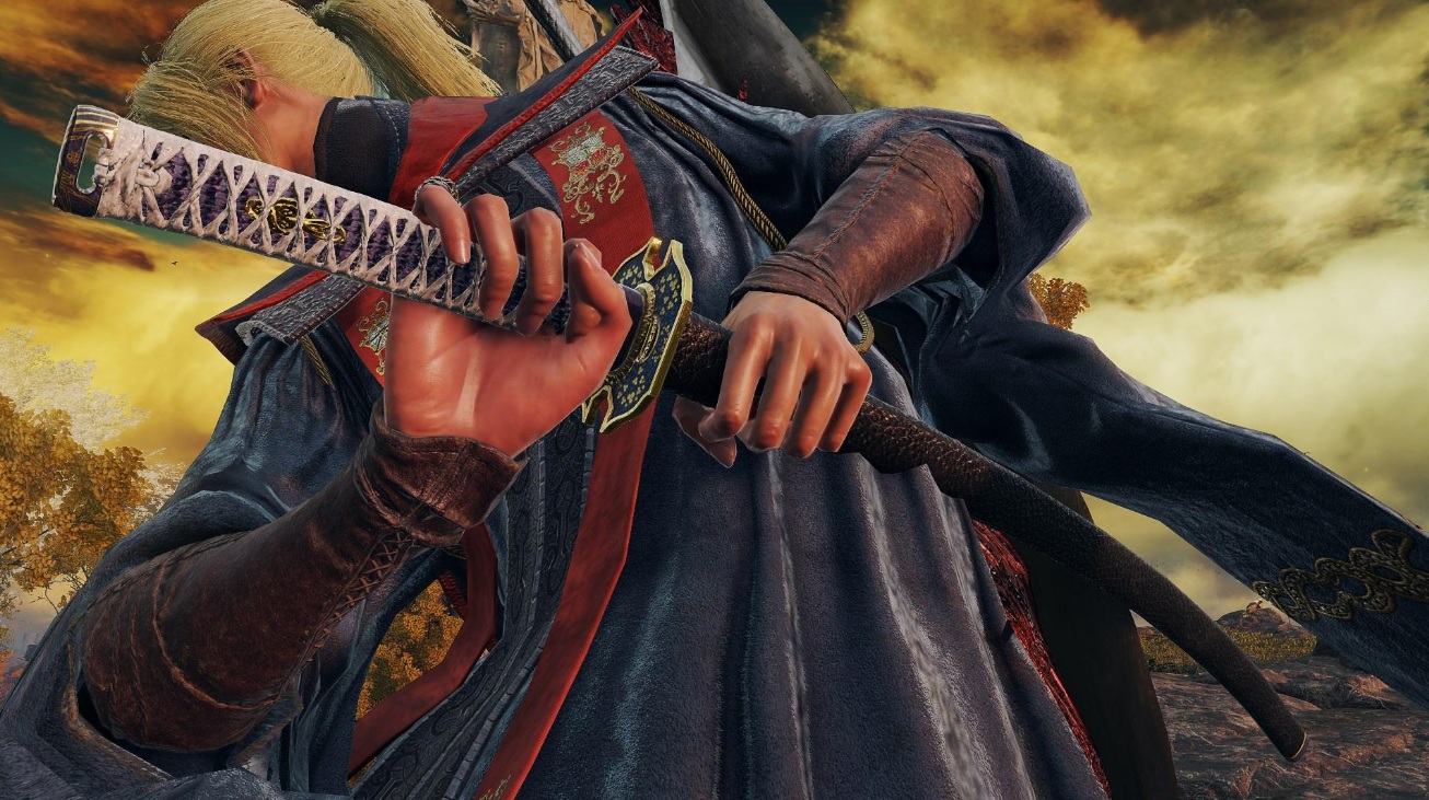 《艾爾登法環》鬼泣5閻魔刀替換名刀月隱MOD