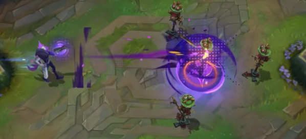 《英雄聯盟手游》滅跡行者燼技能展示
