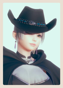  《AI少女》白色短發黑色禮帽哥特風格小姐姐MOD