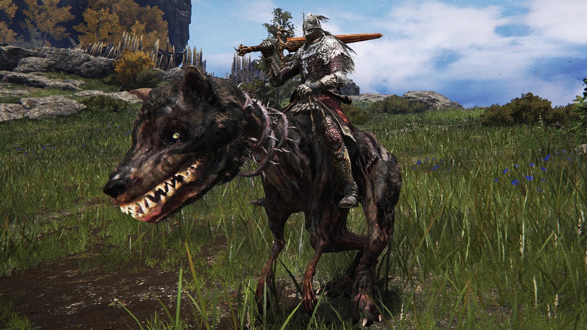 《艾爾登法環(huán)》巨狗坐騎替換馬MOD