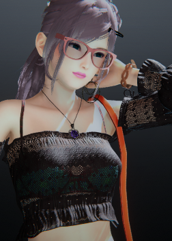 《AI少女》潮流風時尚眼鏡御姐MOD