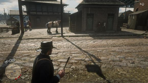 《荒野大鏢客2》投擲飛刀替換MOD