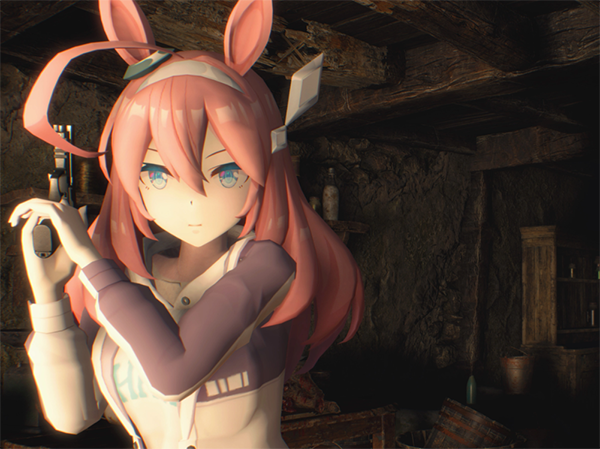 《生化危機4：重制版》賽馬娘美蒲波旁替換里昂MOD[DEMO]