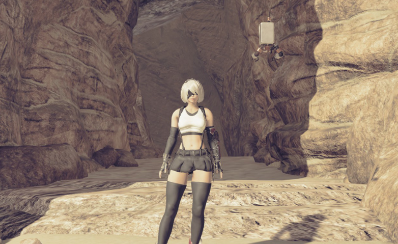《尼爾：機械紀元》2Bcos最終幻想蒂法完美形態MOD