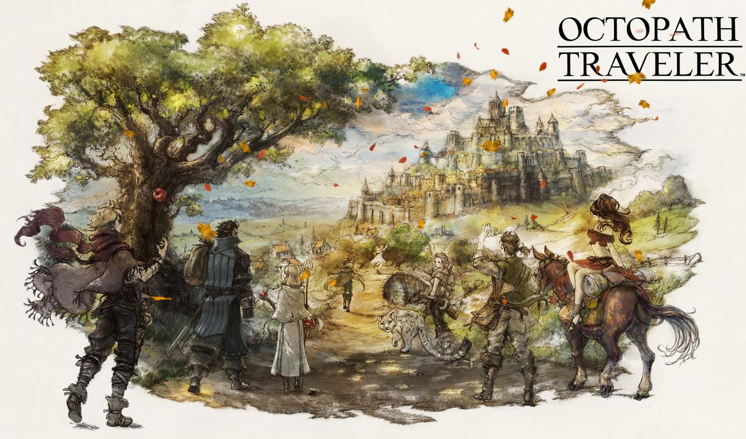 《Wallpaper Engine》八方旅人官方原畫動態壁紙