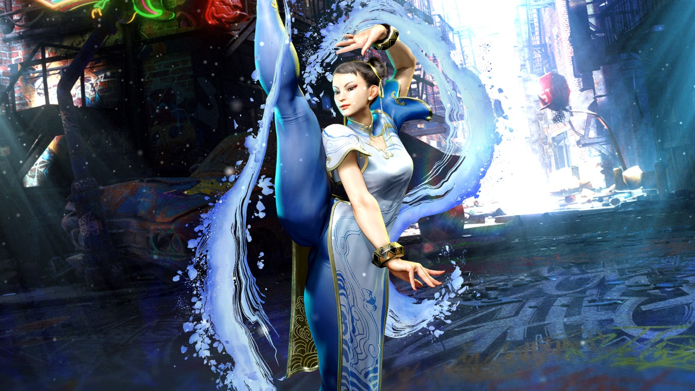 《Wallpaper Engine》街霸6春麗角色立繪動態(tài)壁紙