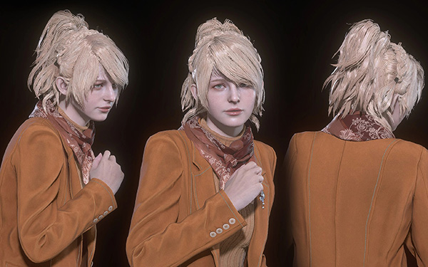 《生化危機(jī)4：重制版》阿什莉Lunafreya發(fā)型MOD