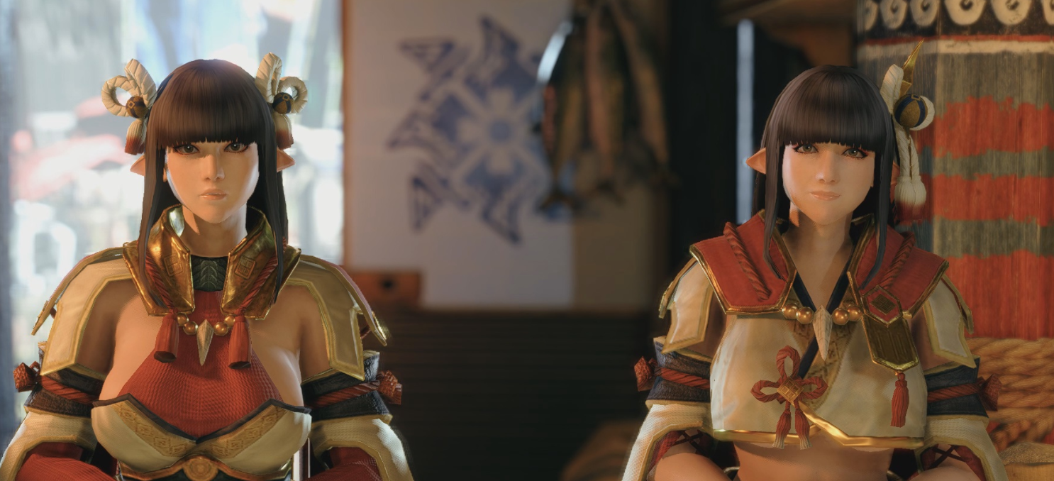 《怪物獵人崛起：曙光》UHPN起源體型火蕓水芽姐妹花MOD
