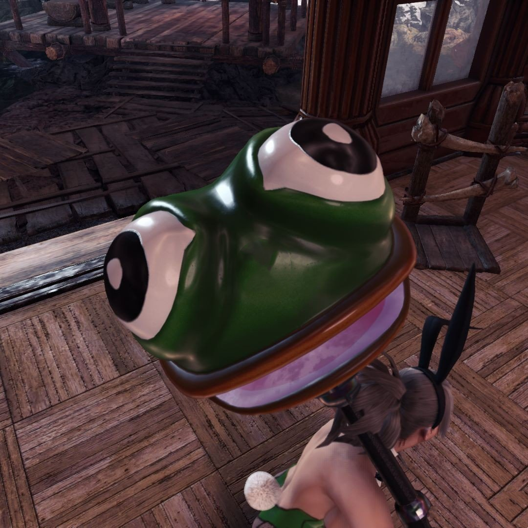 《怪物獵人：世界》Pepega大錘重塑MOD