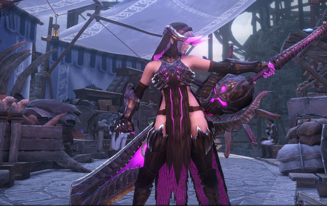 《怪物獵人崛起：曙光》全新修改黒蝕龍套裝MOD