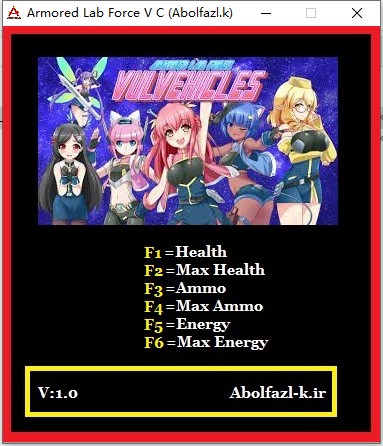 《爆裂武裝巴爾戰車》v1.0六項修改器[Abolfazl]