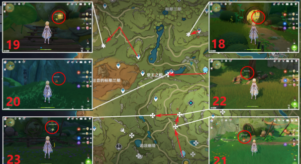 《原神》須彌蘭那羅位置大全