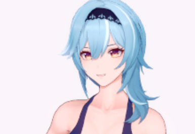 《戀活Sunshine》藍發浪花騎士優菈夏日泳裝MOD