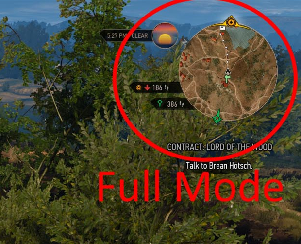 《巫師3次世代版》小地圖加強MOD