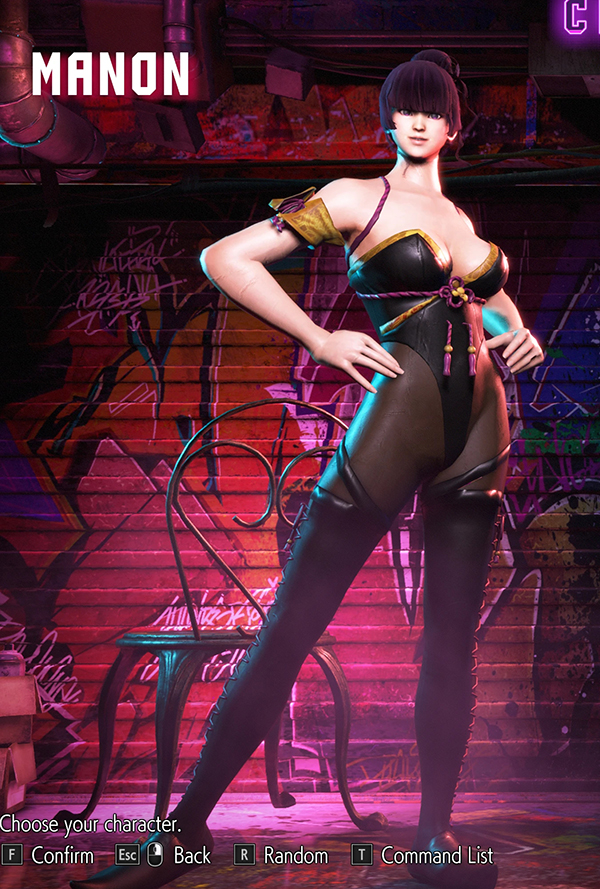《街頭霸王6》曼儂-DOA女天狗MOD