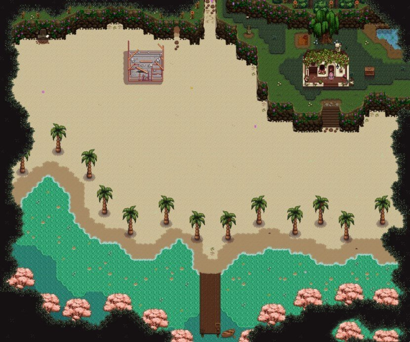 《星露谷物語》海灘棕櫚樹農場MOD