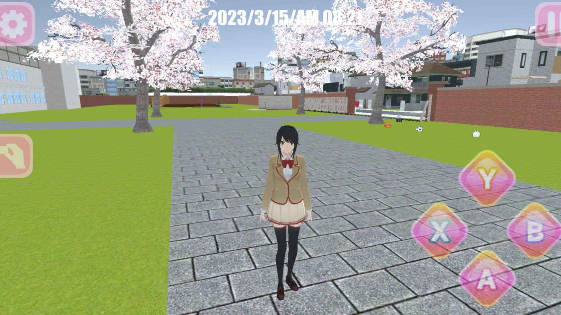 櫻花女生校園生活
