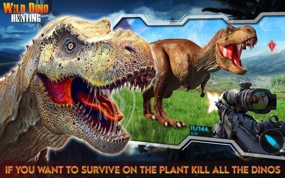 野生恐龍狩獵射擊