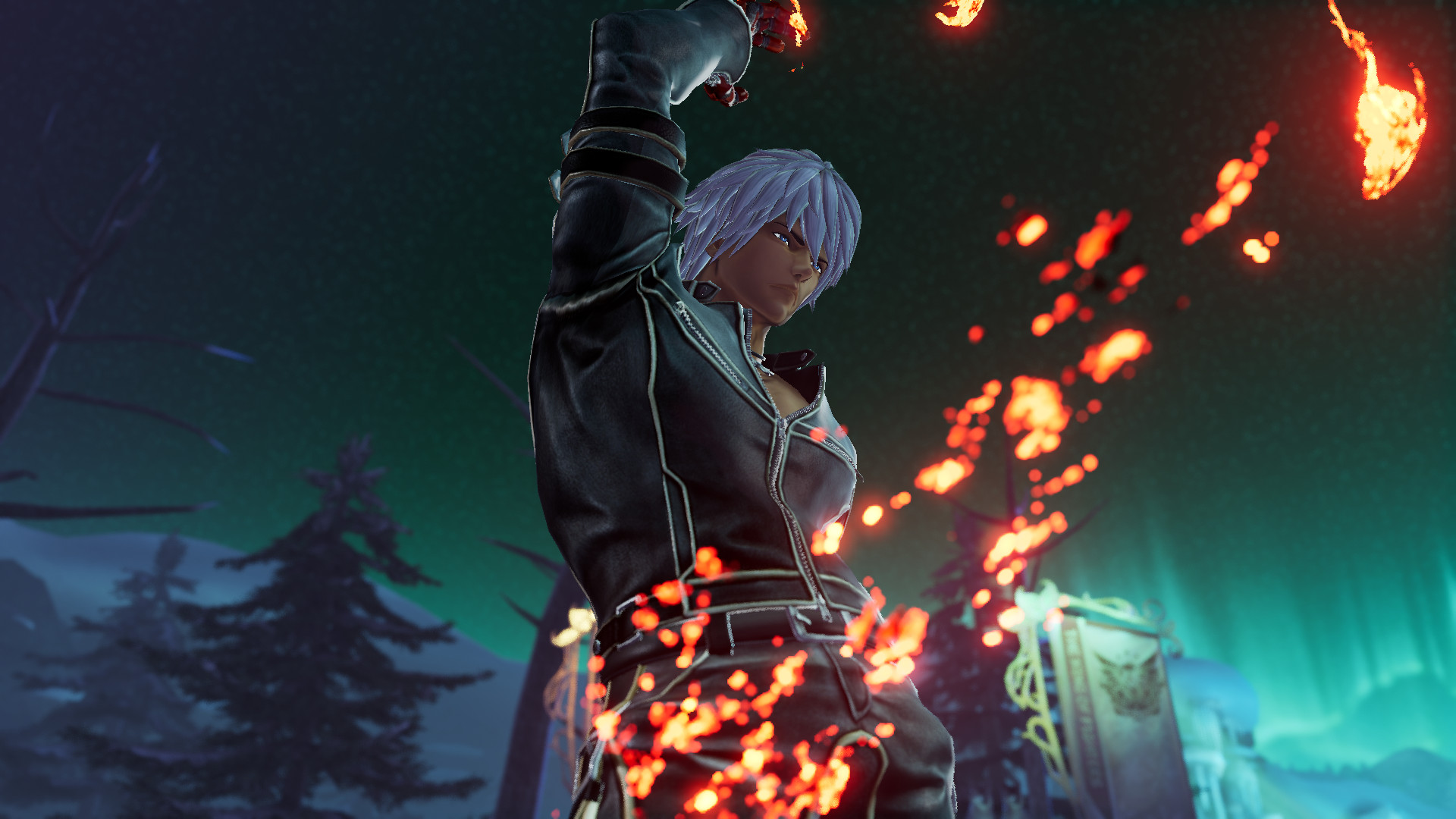 《拳皇15》移除K墨鏡MOD