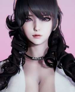 《AI少女》波浪卷長發大胸御姐MOD