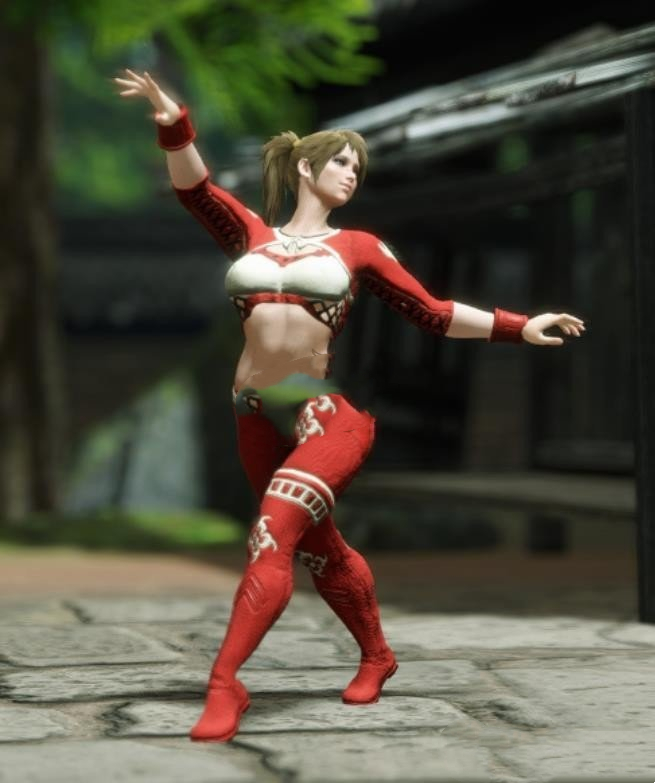 《怪物獵人：崛起》物理效果內衣MOD