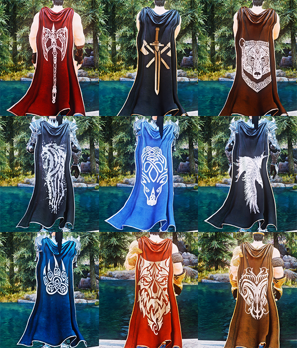 《上古卷軸5：天際重制版》幻想披風(fēng)MOD