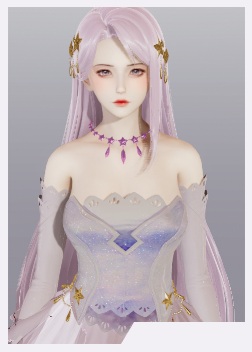 《AI少女》粉發公主裙少女MOD