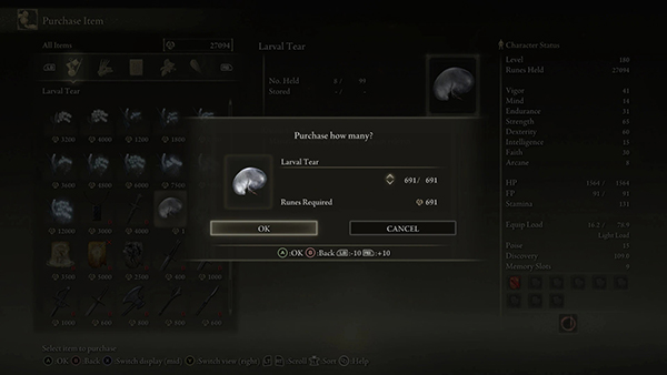 《艾爾登法環》無限淚滴幼體MOD