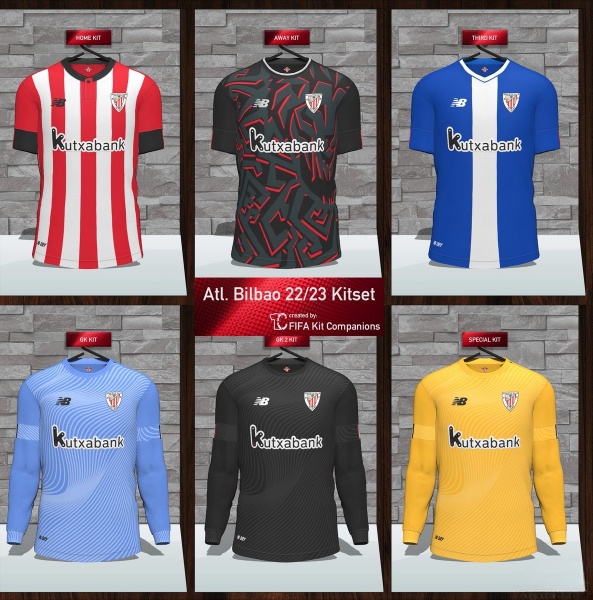 《FIFA 22》畢爾巴鄂競技2022-23賽季球衣包