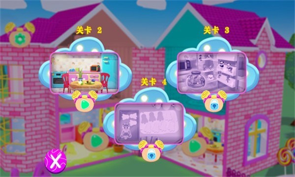 芭比夢(mèng)幻公主屋