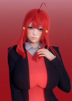 《AI少女》紅發(fā)可愛美少女MOD