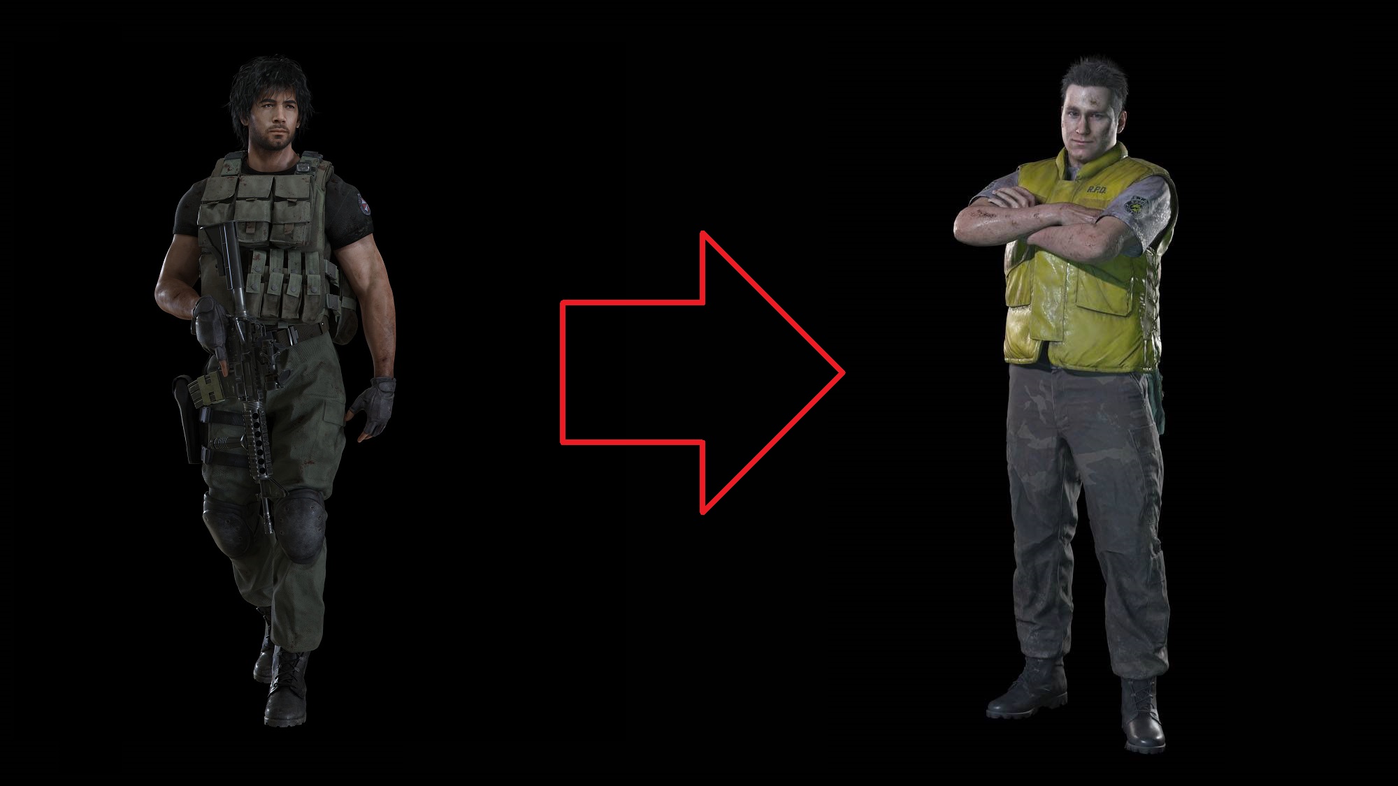 《生化危機3：重制版》卡洛斯布萊德維克斯人物MOD