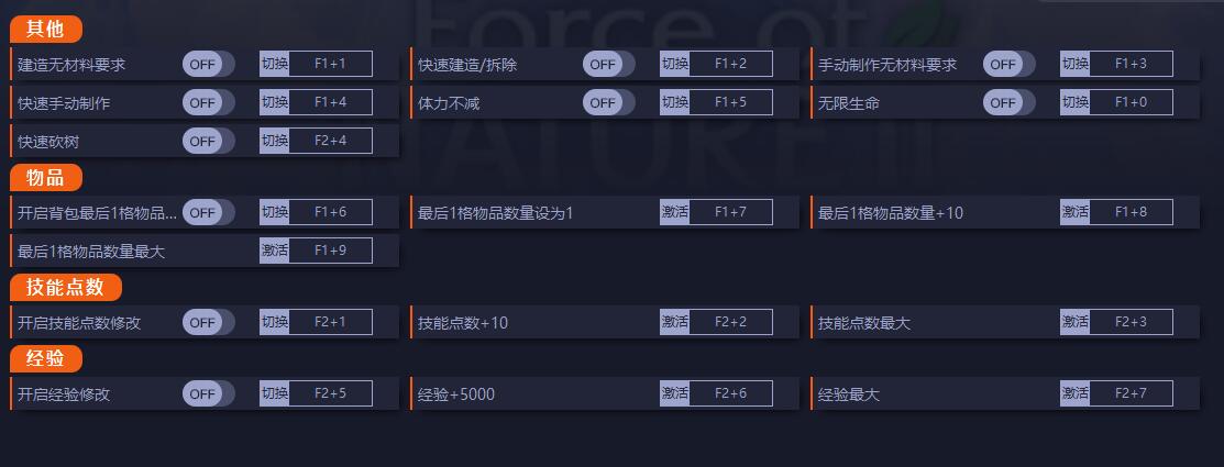 《自然之力2：幽靈守護者》v1.0.14十四項修改器